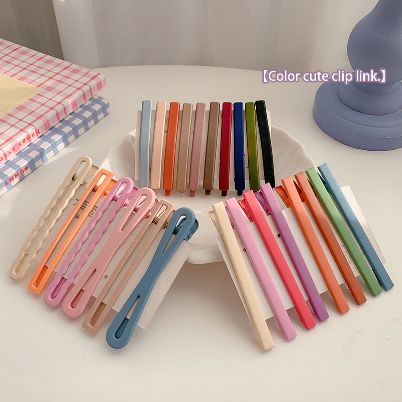 Kẹp Tóc Nhiều Màu Sắc Phong Cách Hàn Quốc Thời Trang Cho Nữ