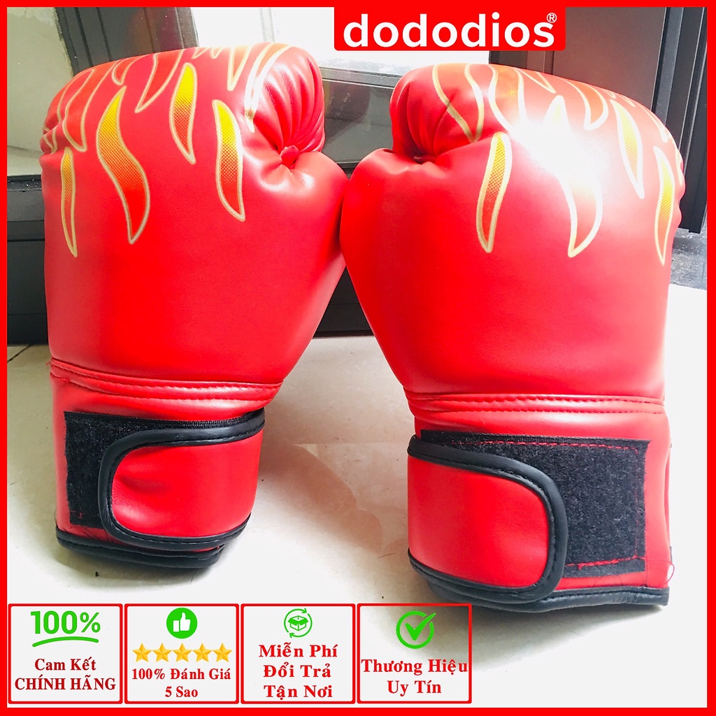 Bộ Đôi Găng Bao Tay Đấm Bốc Trẻ Em 5-13 Tuổi Cao Cấp Tập Boxing MMA Trẻ Em Chính Hãng Dododios