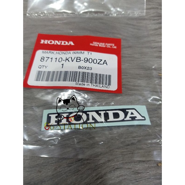 Tem honda dán dè biển số vario click chính hãng honda