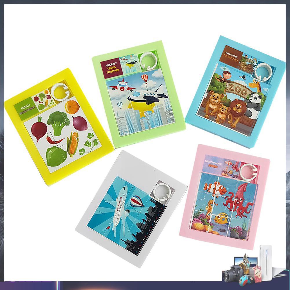 Bộ Đồ Chơi Lắp Ráp 9 Ngăn Hình Động Vật Đáng Yêu