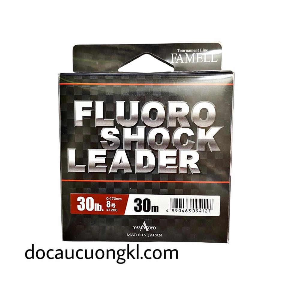 Cước câu cá Japan Fluoro Shock Leader 30m