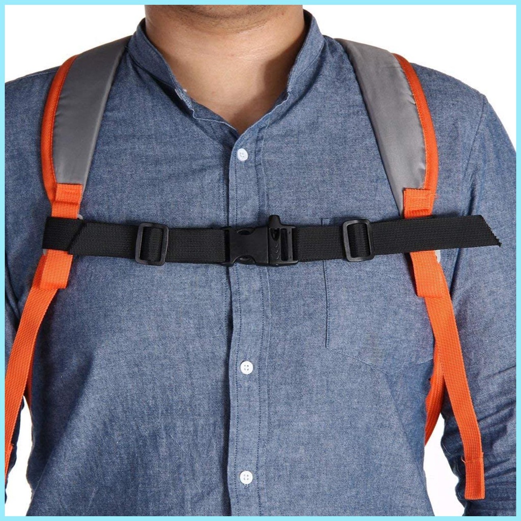 Dây Đeo Ba Lô Bằng Polyester Màu Đen Chống Trượt Có Thể Điều Chỉnh