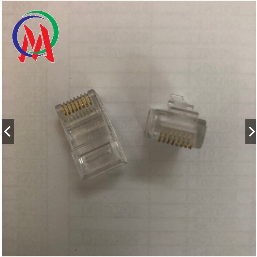 Combo 20 Đầu bấm mạng rj45 nhựa