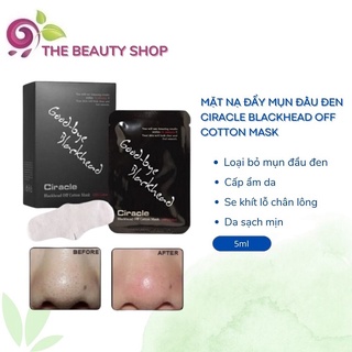 Mặt nạ đẩy mụn đầu đen Ciracle Blackhead Off Cotton Mask