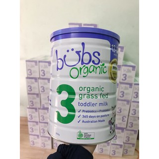 Sữa bò Bubs Organic số 2 (6 - 12 tháng) 800g
