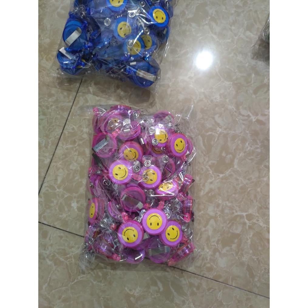 Dây đeo thẻ mặt cười cao cấp - Dây rút yoyo mặt cười - giá tốt