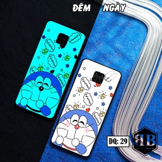 Ốp lưng kính Dạ Quang Xiaomi Redmi Note 9 Pro 4G / Redmi Note 9S phát sáng trong đêm bao chất