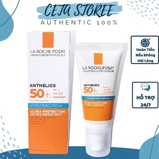KEM CHỐNG NẮNG LA ROCHE-POSAY CHO DA KHÔ & THIÊN KHÔ [Hàng Auth] LA ROCHE-POSAY ANTHELIOS HYDRATING CREAM SPF50+