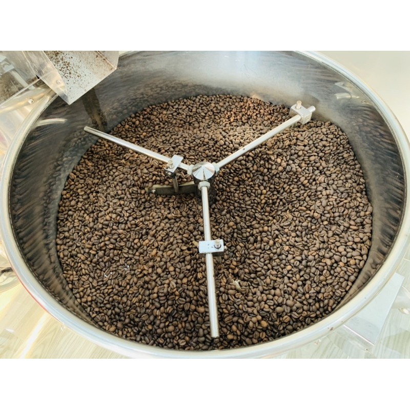 Cà phê rang xay nguyên chất, robusta 1kg