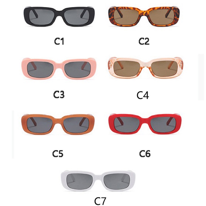 Kính Mát Hình Oval Màu Trơn Chống Tia UV400 Thời Trang Hàn Quốc Cho Bé