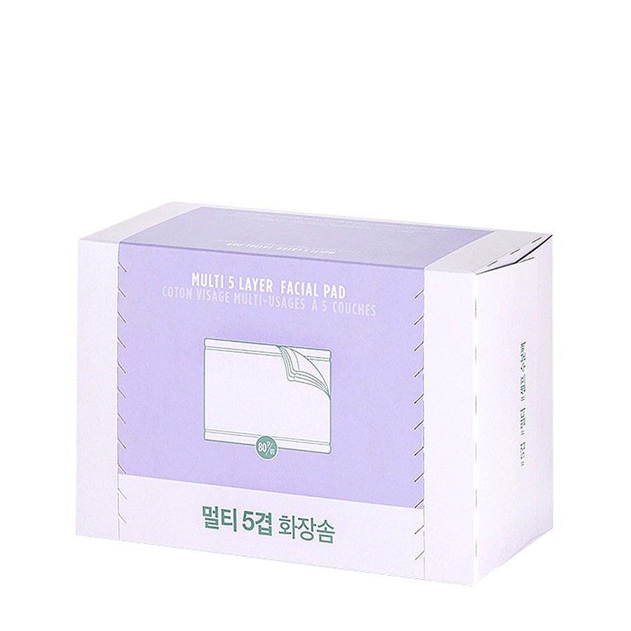 Bông Tẩy Trang TheFaceShop Multi 5 Layer Facial Pad 80PCS | BigBuy360 - bigbuy360.vn