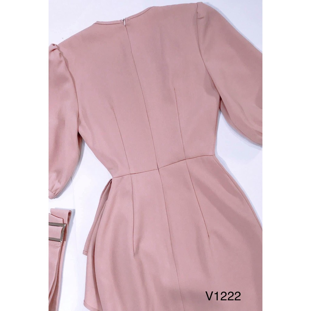 Đầm thiết kế đai eo thanh lịch V1222 - ChatFashion.vn shop kèm ảnh thật - HÀNG THIẾT KẾ | BigBuy360 - bigbuy360.vn