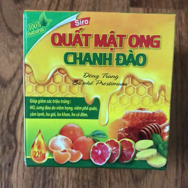 Siro Quất Mật Ong Chanh Đào
