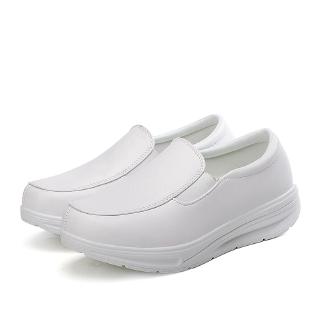 Giày Lười Da Đế Độn Size 35-41 Cho Nữ