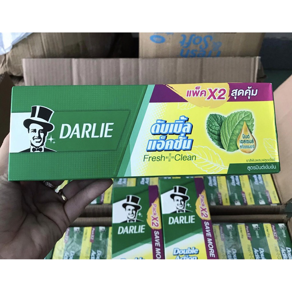Kem Đánh Răng Darlie Thái Lan- hộp 2 tuýp