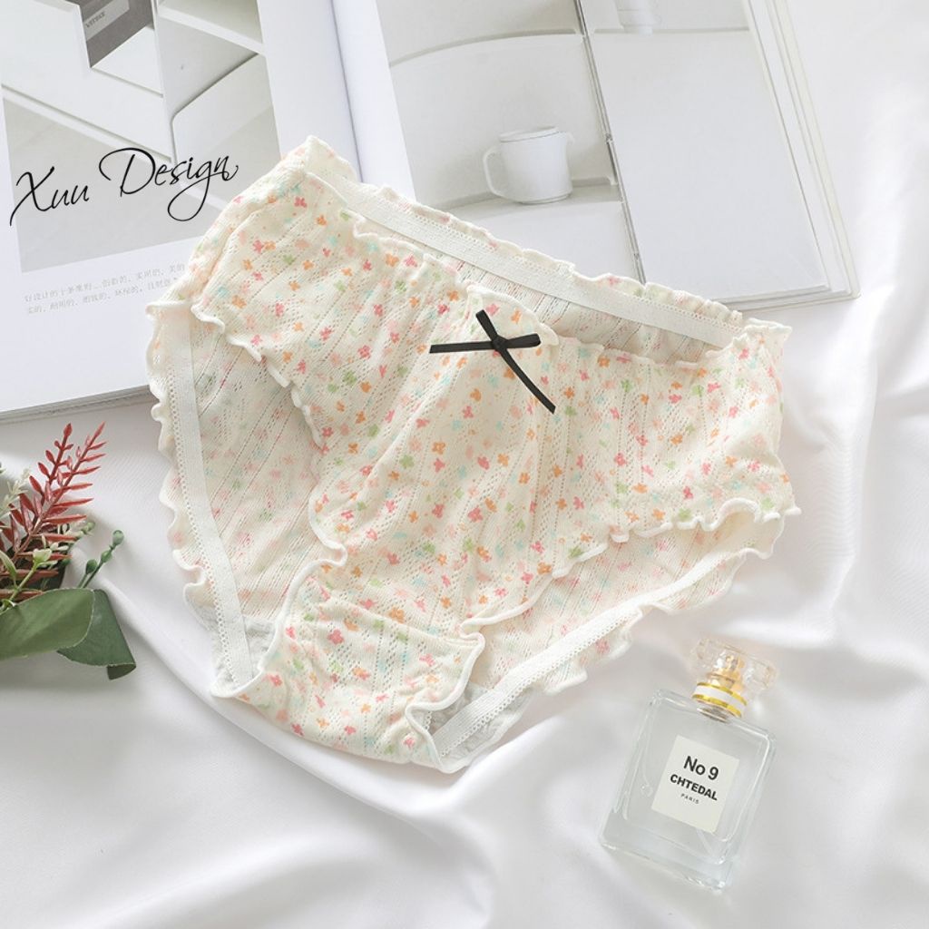 Quần lót nữ Cotton mềm mịn cao cấp họa tiết siêu dễ thương - Xuu design QC24 | BigBuy360 - bigbuy360.vn