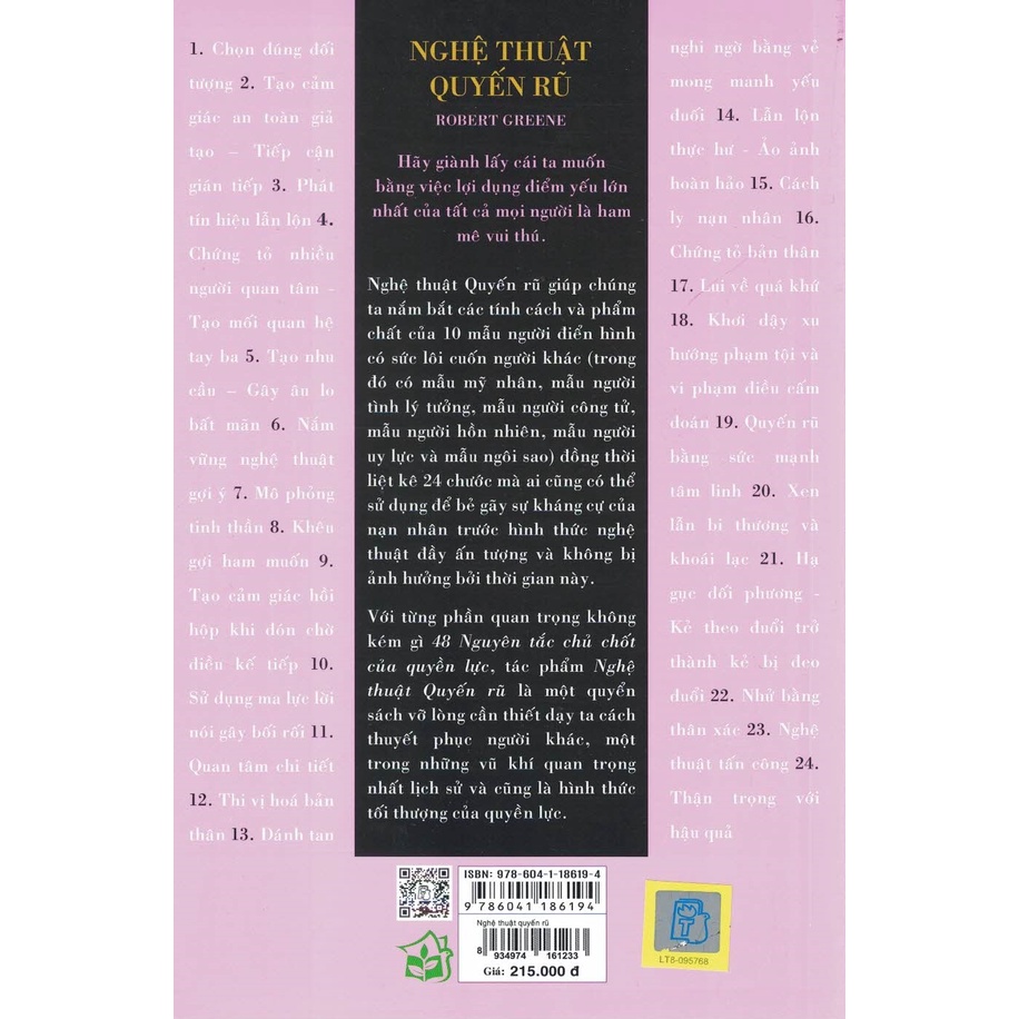 Sách - Nghệ Thuật Quyến Rũ