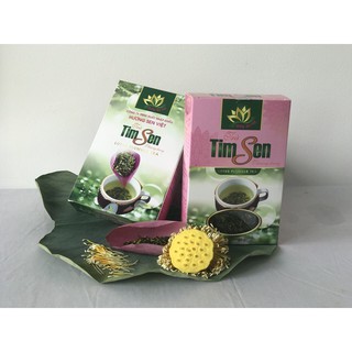 TRÀ TIM SEN THƯỢNG HẠNG 80g-Hương Sen Việt-Giúp an thần ngủ ngon Cải thiện làn da, Ổn định nhịp tim và bệnh cao huyết áp