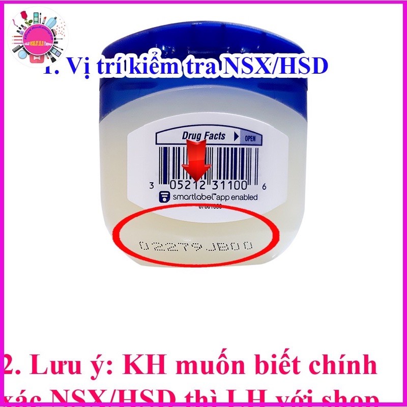 Sáp Dưỡng Vaselin 49-368g Đa Năng Chuẩn USA DCPX-NTA