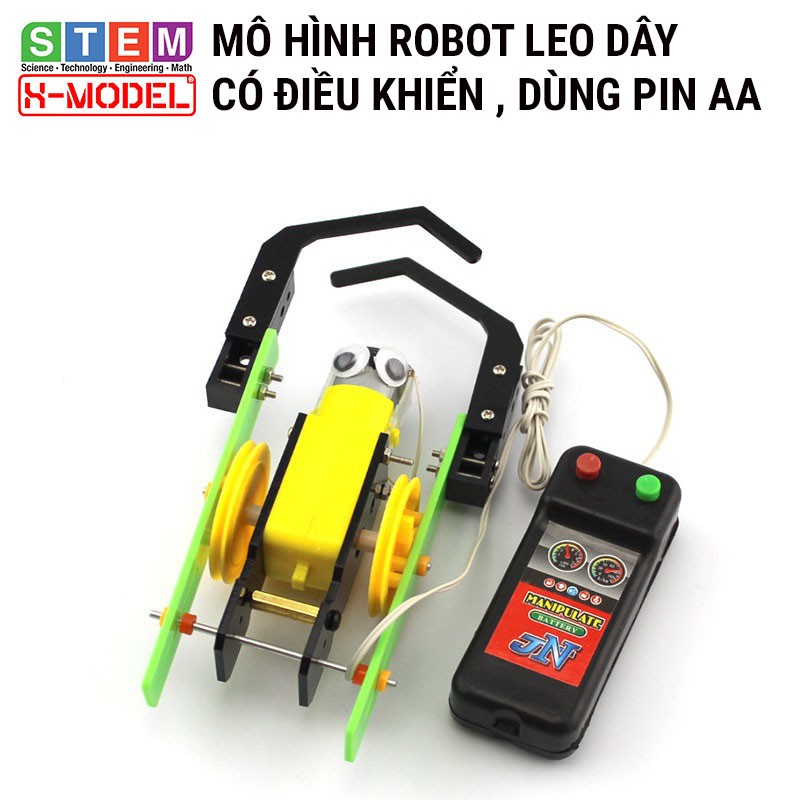 Đồ chơi, thông minh sáng tạo STEM Mô hình tự làm DIY Mô hình thú leo dây X-MODEL ST28 cho bé[Giáo dục STEM, STEAM]