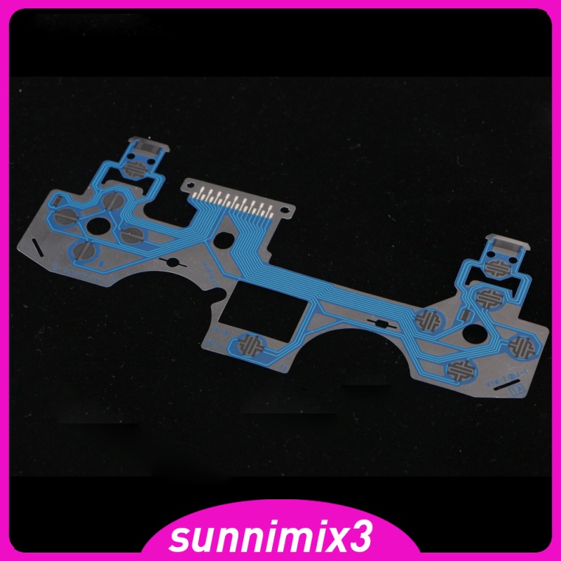 [Kayla Computing Shop]Button Ribbon Circuit Board Film for PS4 Controller Dualshock 4 4.0 Blue