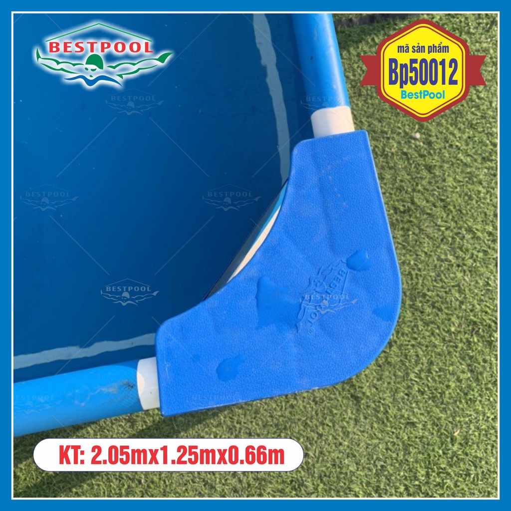 Bể bơi khung kim loại Bestpool KT 1m2 x 1m2 x 0,6m, bể bơi lắp ghép, bể bơi tại nhà, bể bơi cho bé