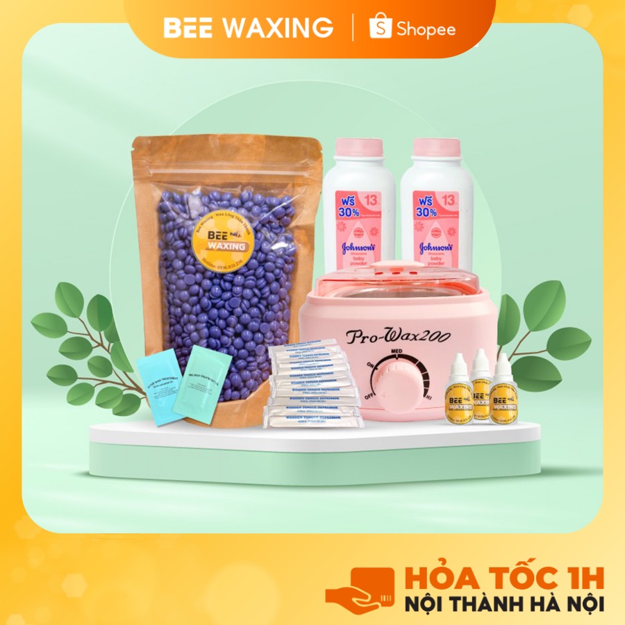 Trọn Bộ Sản Phẩm Waxing- Kèm Máy Nấu Sáp [Nồi Nấu Sáp Chuyên Dụng]