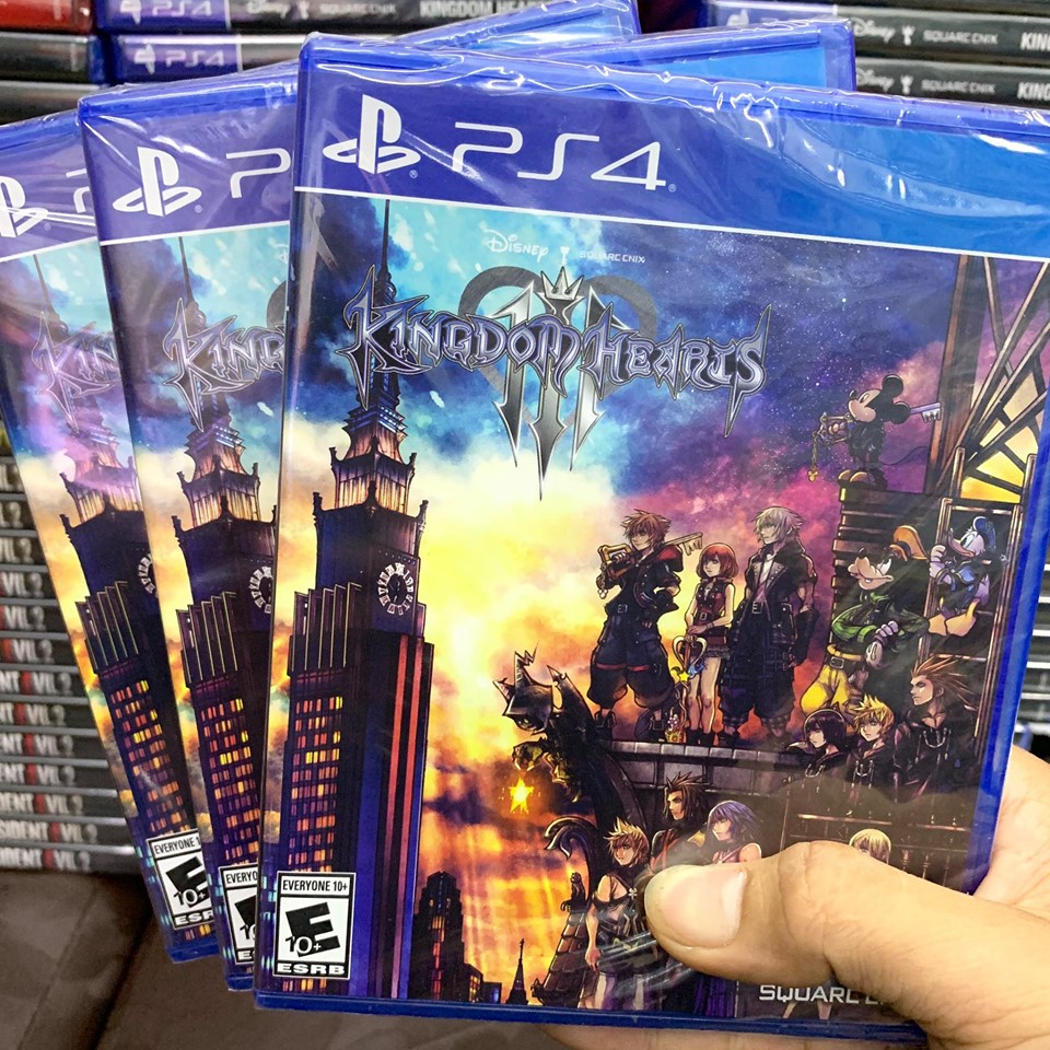 [Freeship toàn quốc từ 50k] Đĩa Game PS4: Kingdom Hearts 3 - hệ US