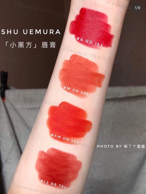 ❌ Son shu uemura vỏ đen đủ màu nội địa nhật chuẩn auth đầy đủ số đủ màu #thuynga.beautyshop#❌CHÍNH HNAGX 100%❌