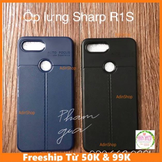 Ốp lưng Sharp R1S dẻo đen và dẻo trong (dư dấu vân tay - đọc kĩ mô tả trước khi mua)