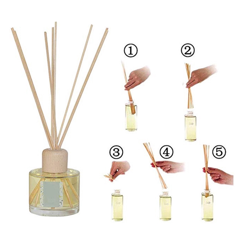 Set 10 Que Gỗ Khuếch Tán Dầu Chuyên Dụng
