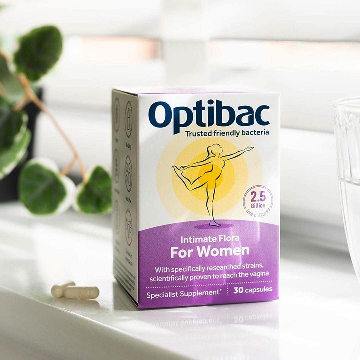 Men vi sinh Optibac tím  - 30 viên