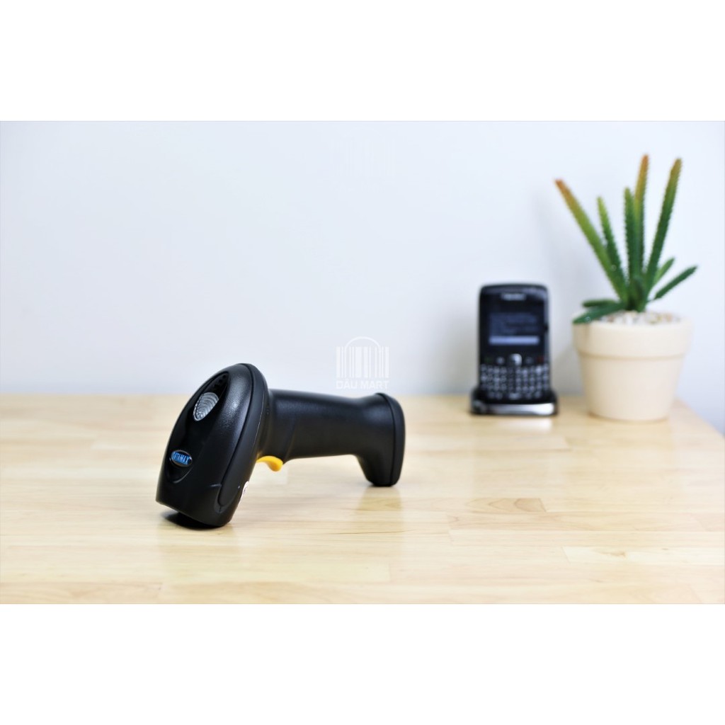 Máy quét mã vạch không dây cầm tay DPOS DM2400 DM1220W scan mã Barcode 1D QR 2D dành cho chủ shop và quản lý kho hàng