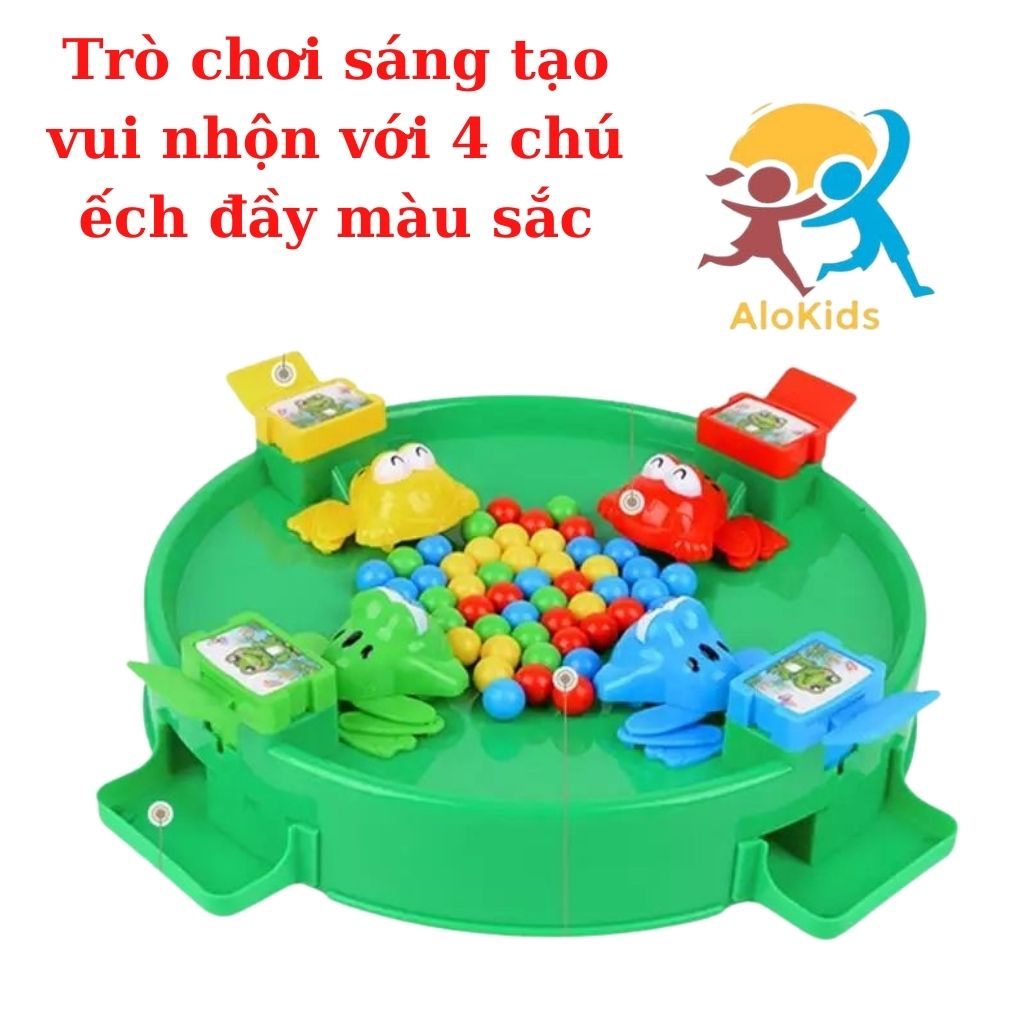 Đồ Chơi Ếch Ăn Bi-Đồ Chơi Trẻ Em Rèn Luyện Sự Nhanh Tay Và Nhanh Mắt Shop Alokidstb