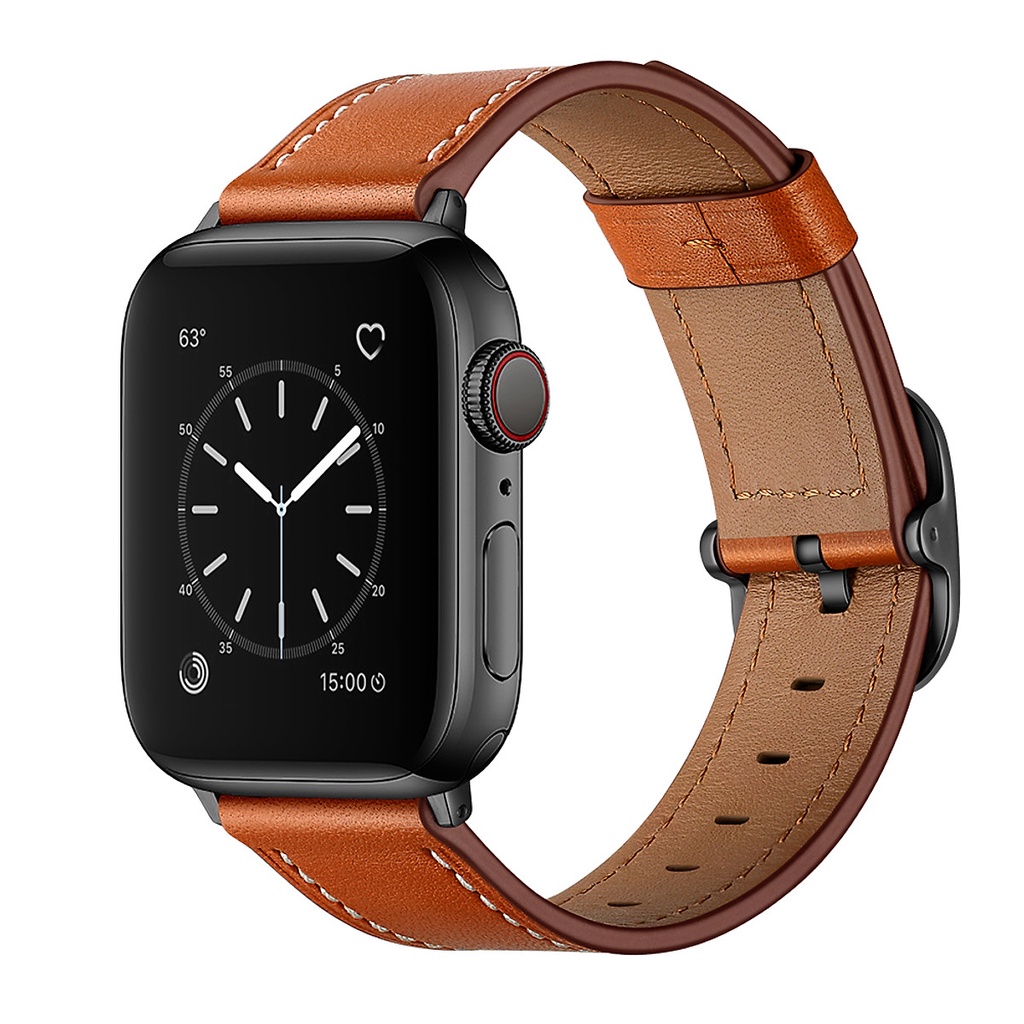 Dây Da Bò Paris Leather dành cho Apple Watch Size 38mm / 40mm / 42mm / 44mm