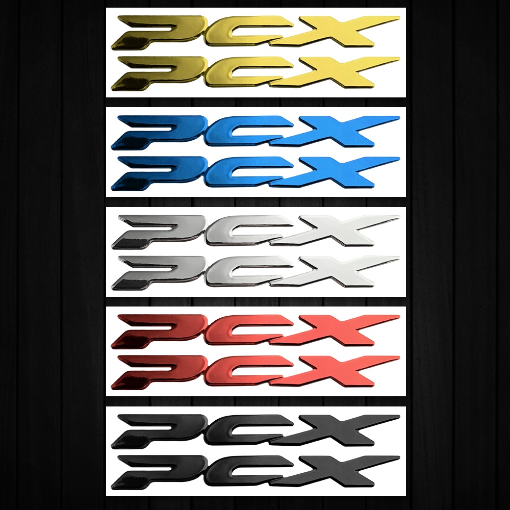 3D Resin Gel PCX Sticker Dán biểu tượng xe máy Honda Motocross cho Honda Pcx 125 150 Pcx125 Pcx150 2015 2018