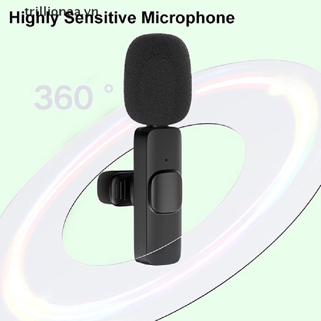 Micro Không Dây Trillionaa Di Động Cắm Thu Âm Video Mới