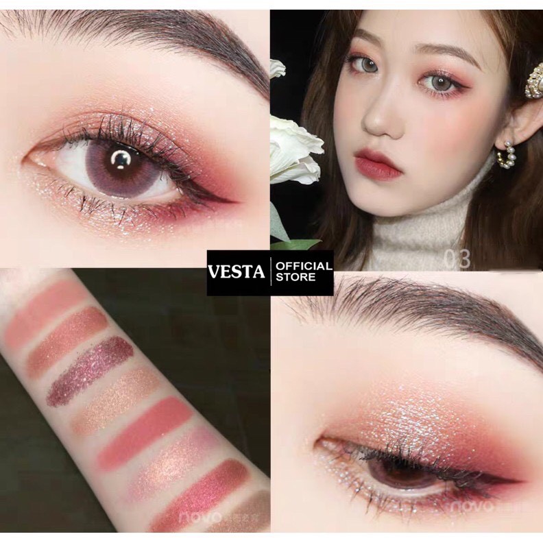 Phấn Mắt Nhũ Lameila - Bảng Phấn Mắt 9 ô Fulezi Soft Eye Shadow | BigBuy360 - bigbuy360.vn