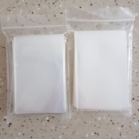 Popcorn Games Card Sleeves,/HARD 56x87 Size, 57.5x89 Size/ Photocard Sleeves 50Pcs  Photo card Protection Film