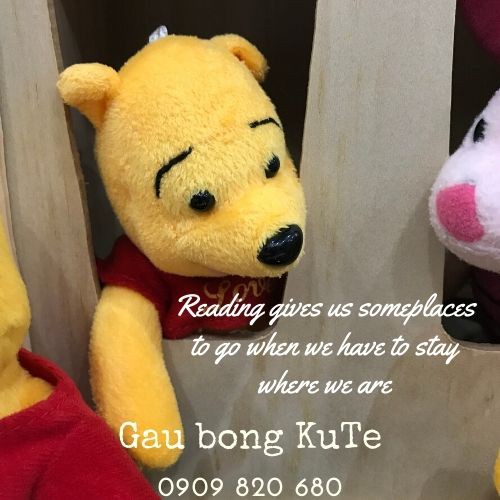 Gấu Bông - Gấu Pooh mini và 2 bé Sóc móc khóa