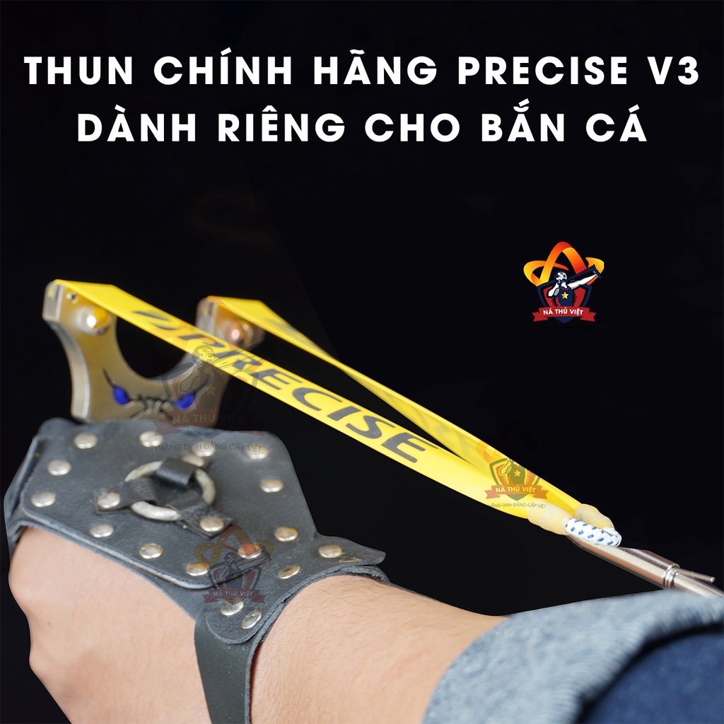 5 Dây Ná cao su dành riêng cho bắn cá mũi tên - Thun có độ dày 0.75-1mm dày siêu bền V3 precise cực mạnh