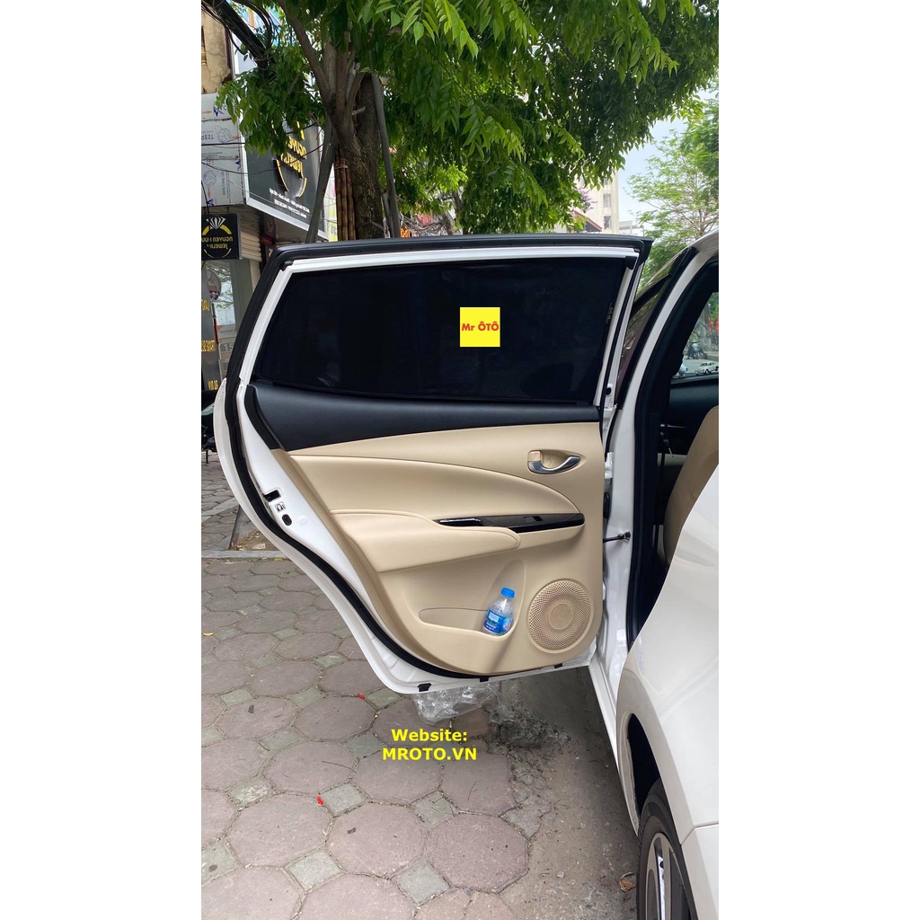 Rèm Che Nắng Xe Toyota Yaris 2019-2023 - chống UV - Loại 1 Mr Ô Tô - Bảo hành 2 năm