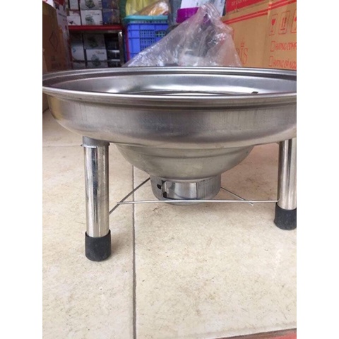 Bếp nướng than hoa inox tại nhà tiện dụng cho gia đình