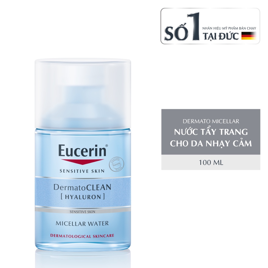 Nước Tẩy Trang Eucerin Sensitive Skin 100ml Cocolux