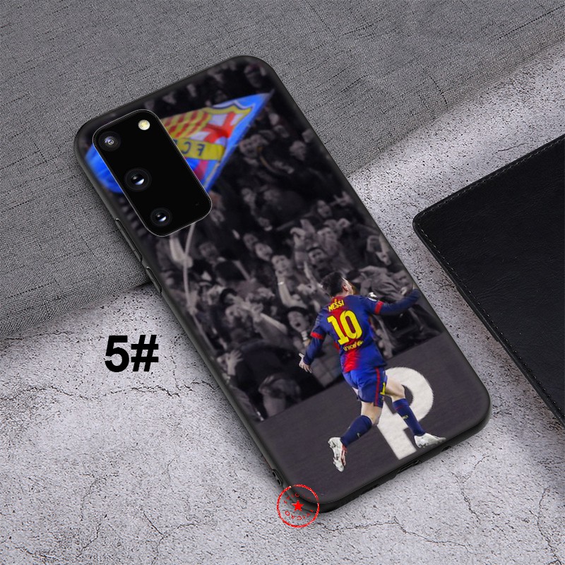 Ốp Lưng Mềm In Hình Cầu Thủ Messi Cho Samsung Galaxy A9 A8 + A6 + A6 A8 Plus 2018 A3 A5 2016 2017