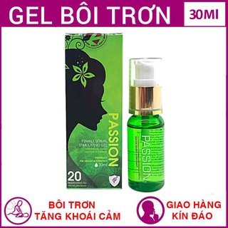 Gel bôi trơn - kích thích - tăng khoái cảm nữ Passion - Dung tích 30ml