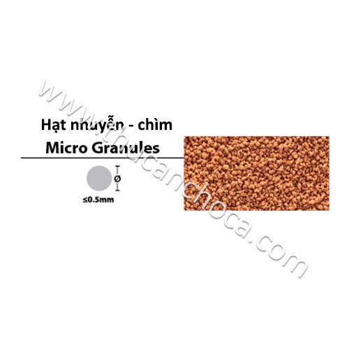 Thức ăn cao cấp cho cá nhỏ, cá Guppy, Cá Phượng Hoàng, Cá Neon MN-G1 20g/bịch