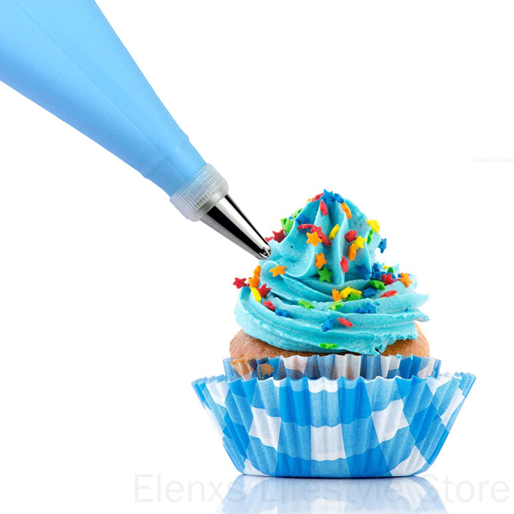 Set 14 Dụng Cụ Bắt Kem Trang Trí Bánh Bằng Thép Không Gỉ