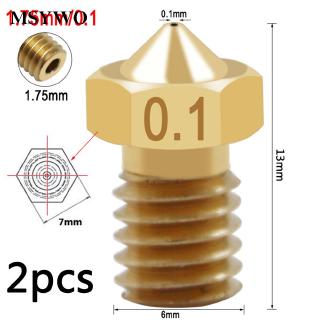 Đầu phun đùn nhựa 1.75mm 0.1-1.0mm cho dòng máy in 3D M6 mới nhất
