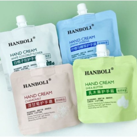 Túi Hanboli kem dưỡng da tay 4 vị